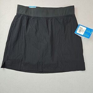 Columbia Omni-Shade Textured Women's Black Skort Regular Fit SMALL‎